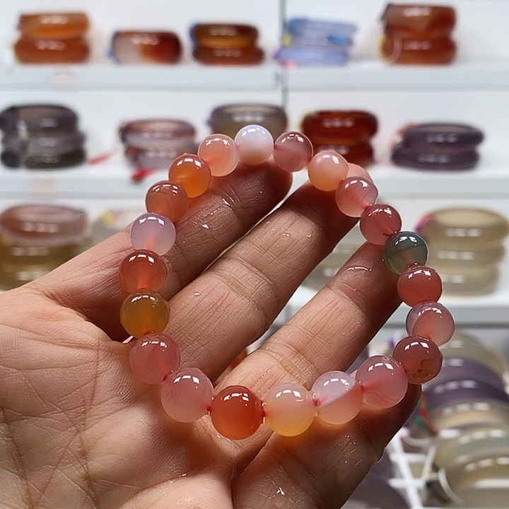 玛瑙/玉髓未镶嵌手链