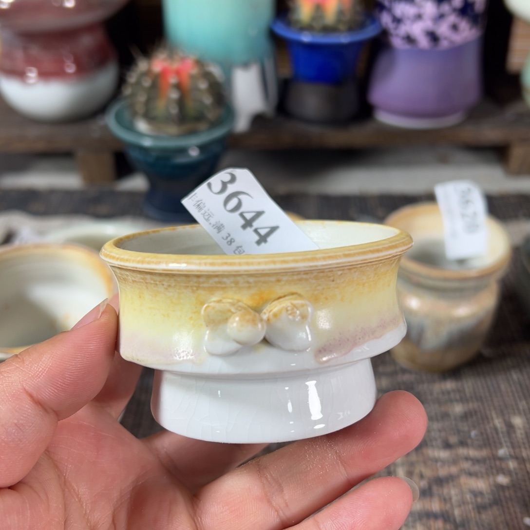 红陶景德镇手工花盆