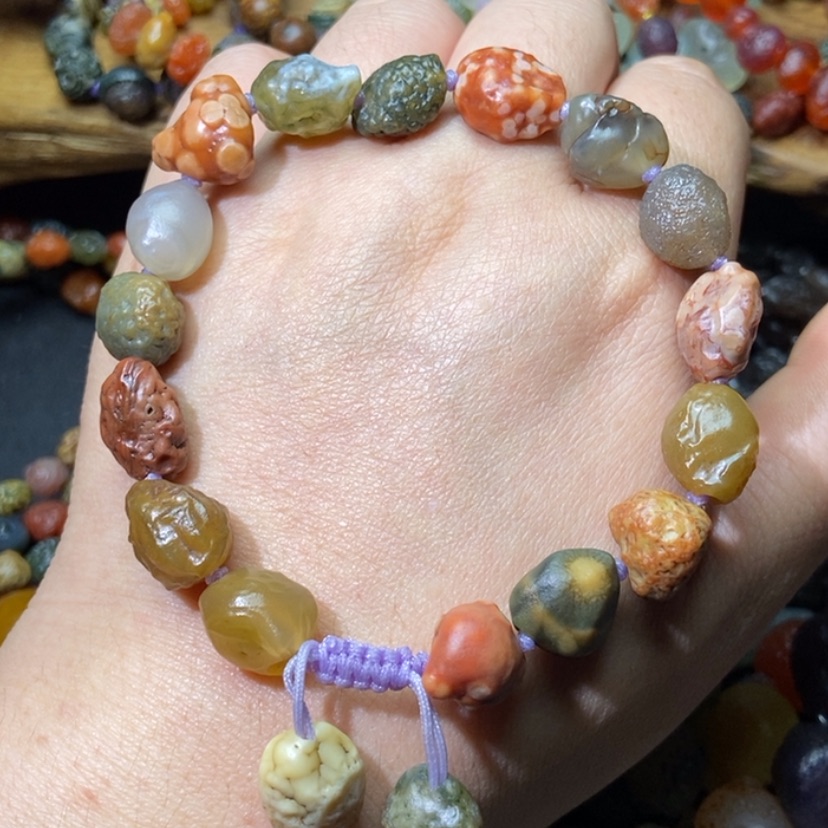 【闪购商品】合金手链玛瑙/玉髓