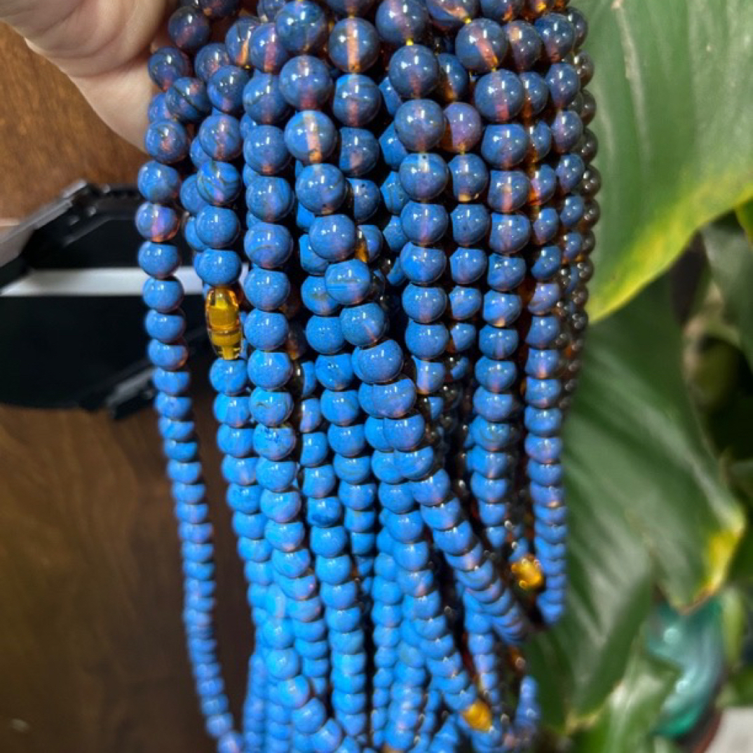   【藏收级】藏族精工打磨圆珠9mm项圈拍3单无杂无裂无优化