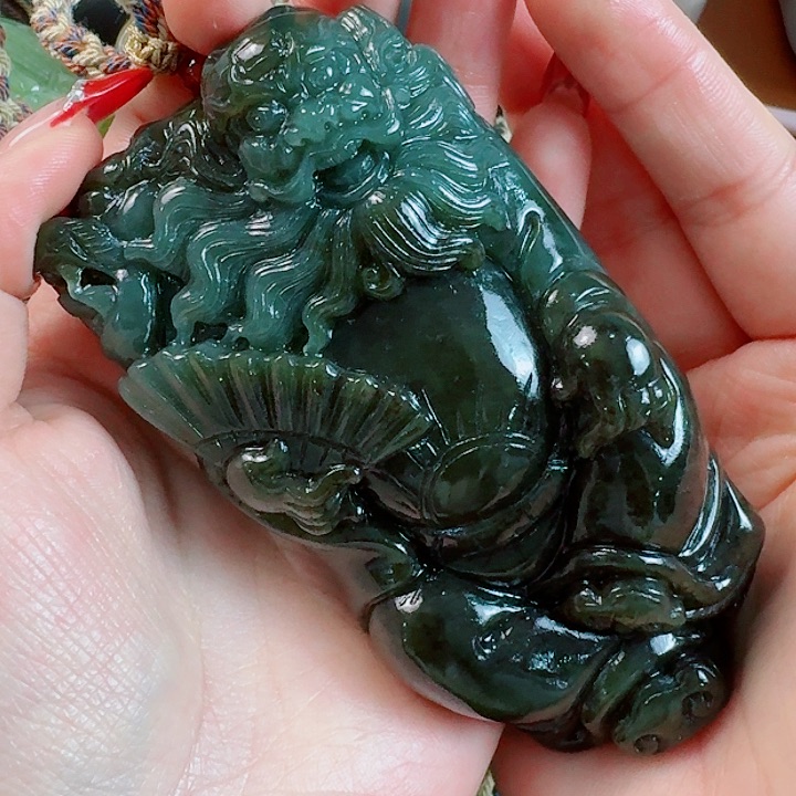 和田玉把件未镶嵌