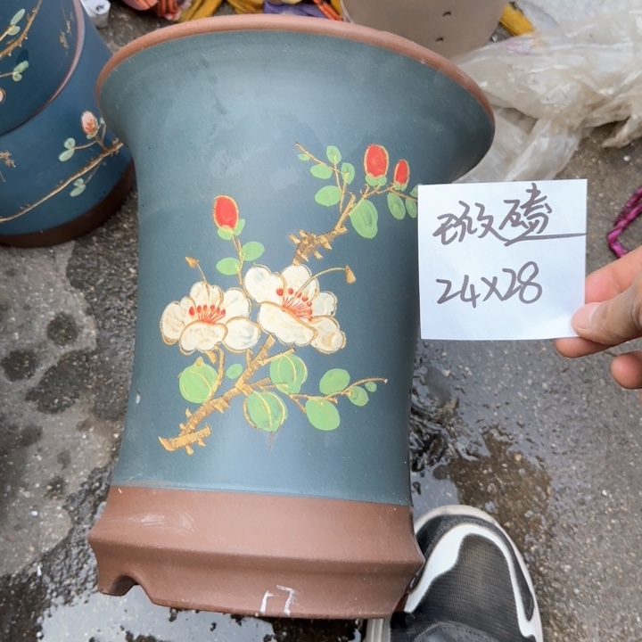 紫砂花盆特价紫砂花盆清仓