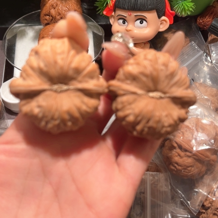 桃核吊坠南瓜墩文玩