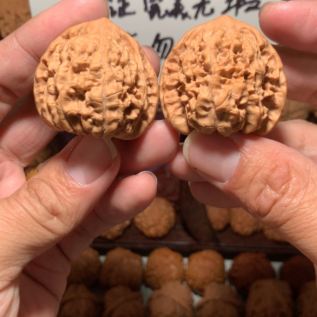 文玩核桃把件官帽