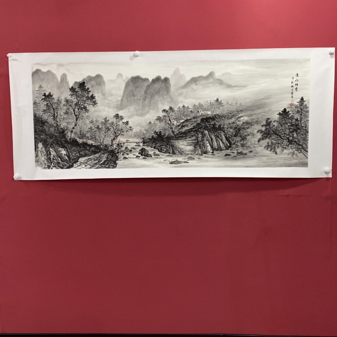 国画凯**南张燕琴小六尺真人真品