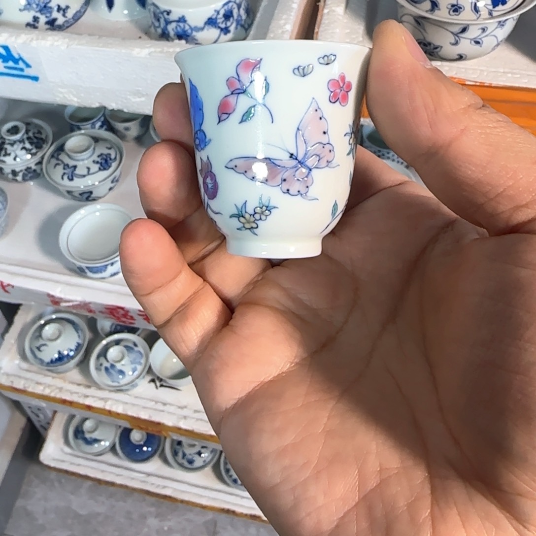 L**卷杯景德镇景德镇手工茶具