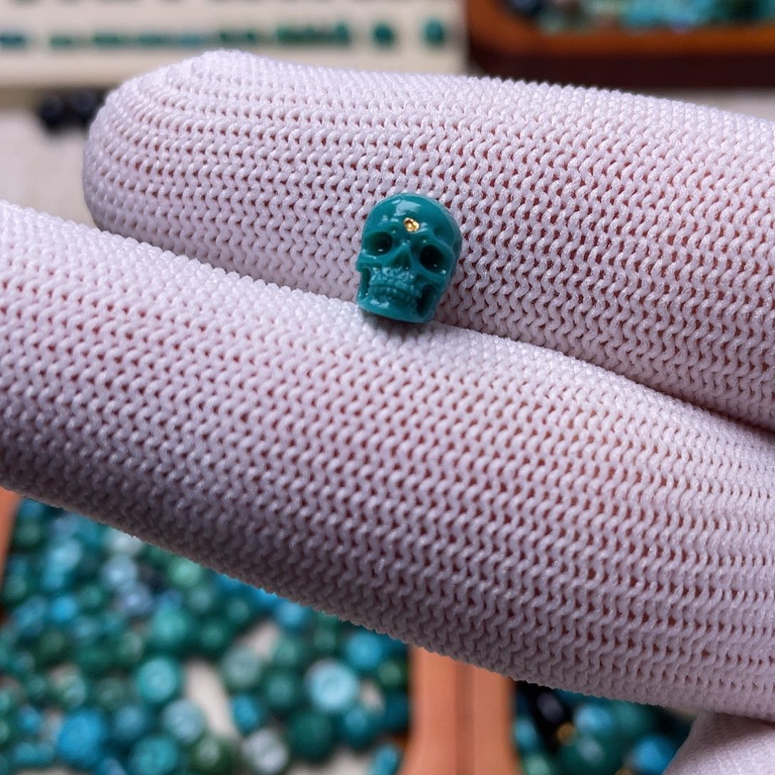 绿松石未镶嵌配饰7.1