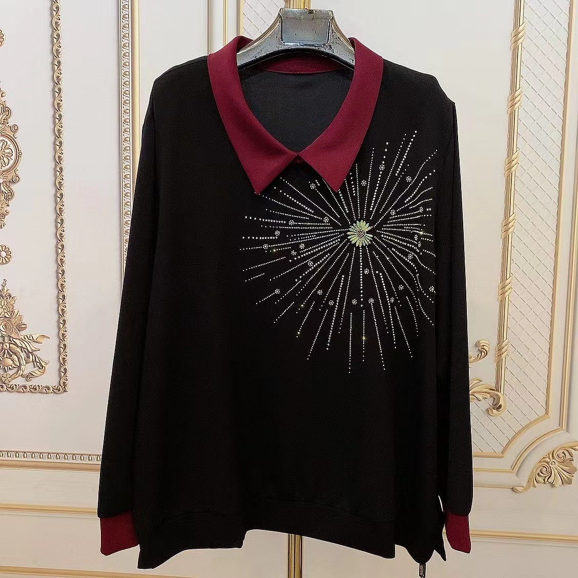 （衣长70）时尚小衫9892