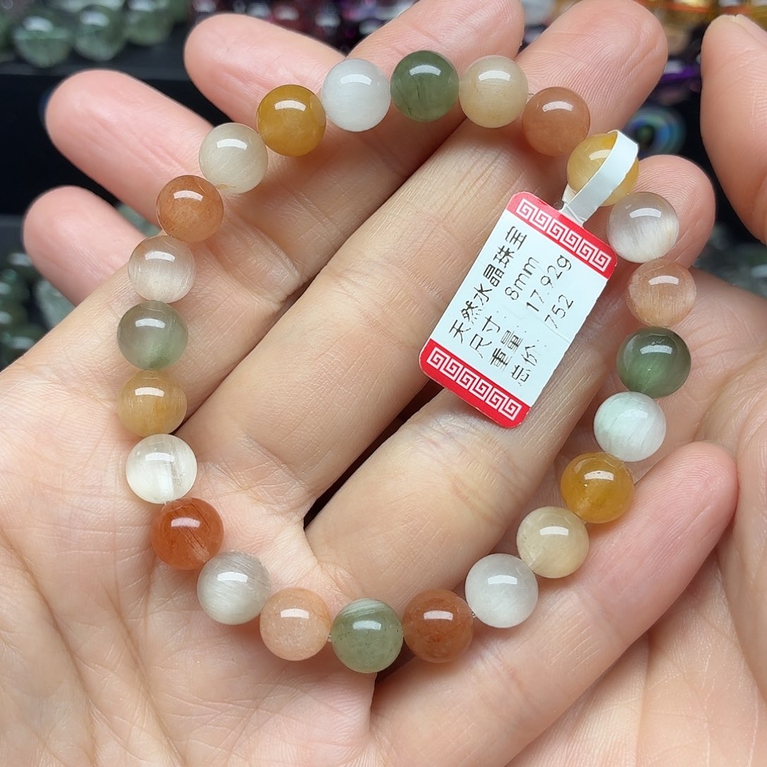 手链未镶嵌水晶天然水晶