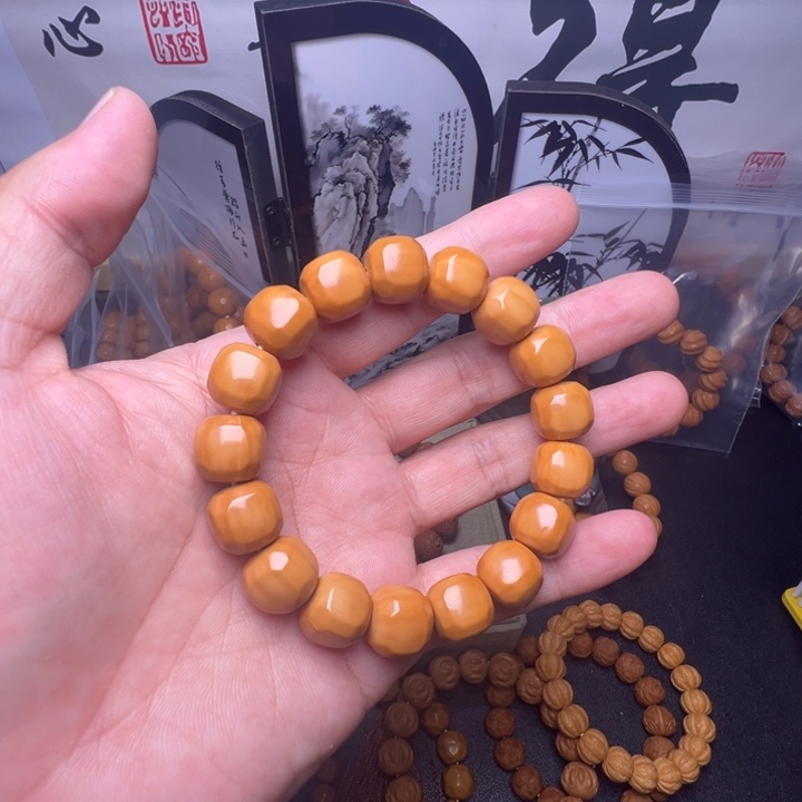 猴头核桃手串六方