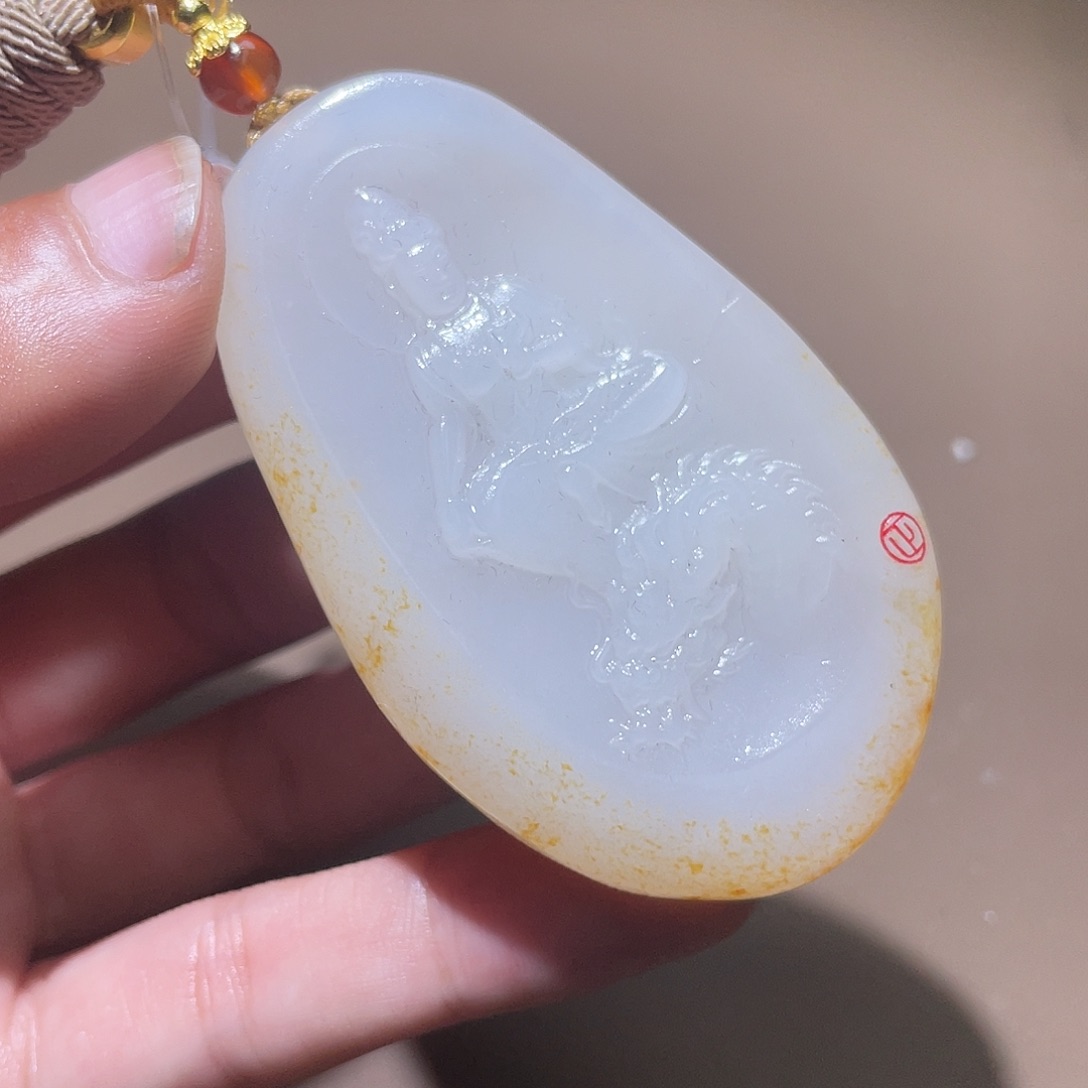 和田玉颈饰未镶嵌Z6