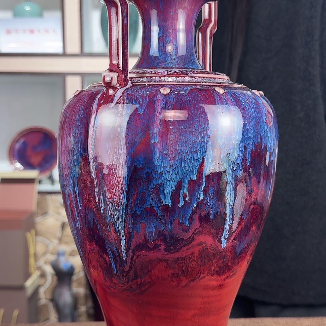 瓷片少年渡钧 钧瓷收藏品