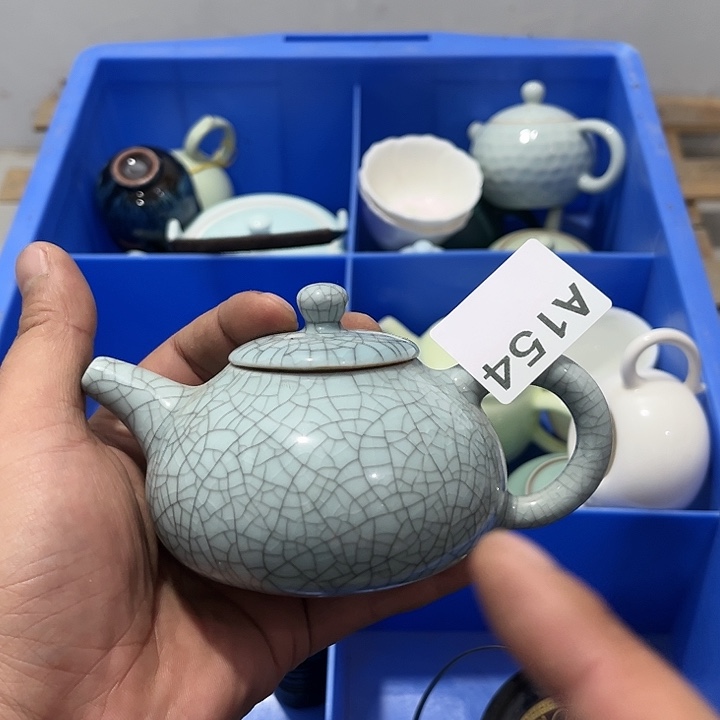 茶具默认微瑕瓷器、茶具、壶、摆件，介意勿拍 