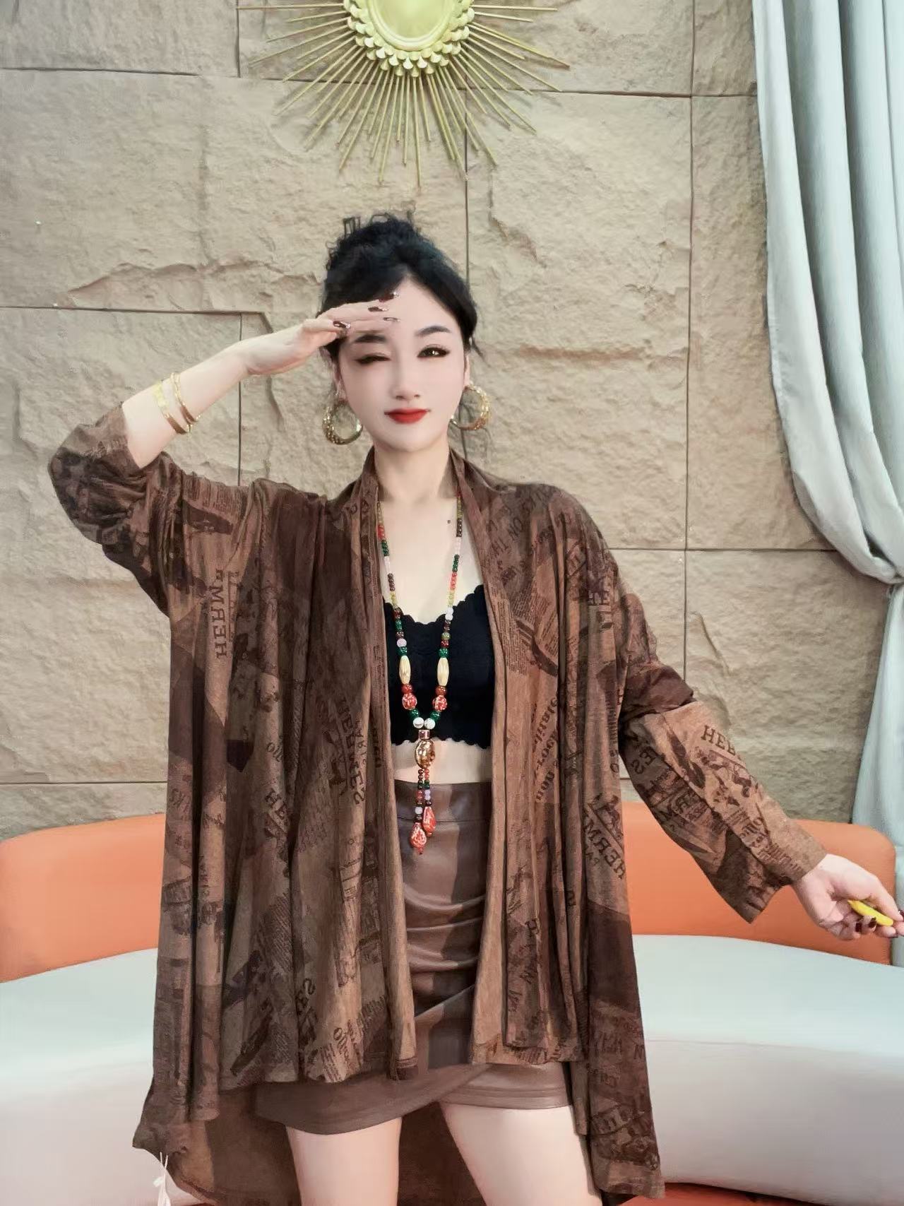 657(安言服饰）新款时尚早秋气质个性百搭显瘦洋气衬衫