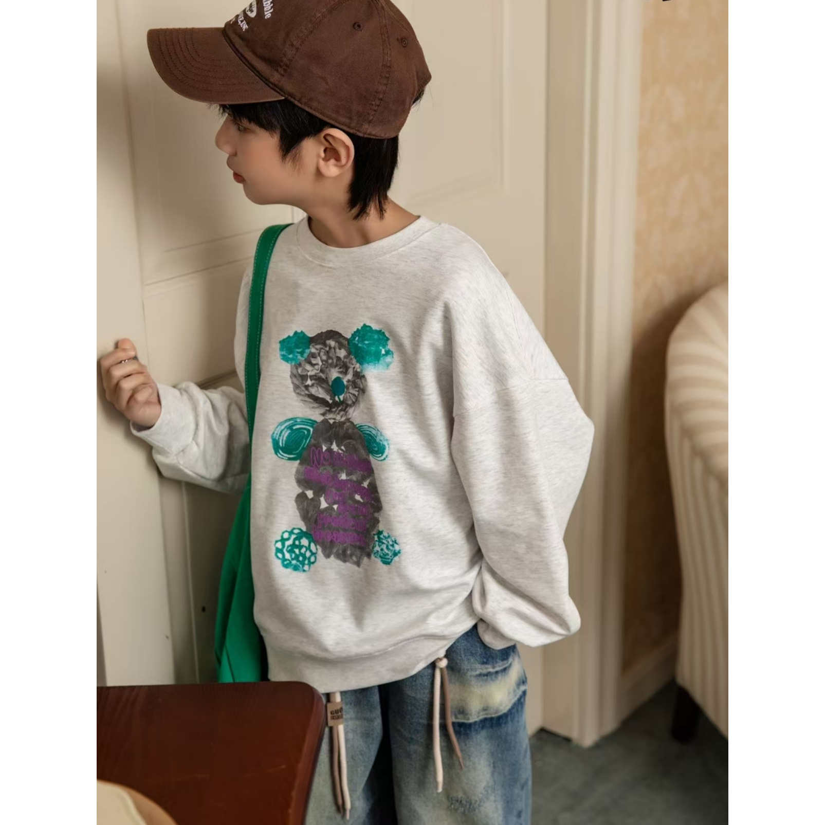 春款百搭卫衣两色7060铂系