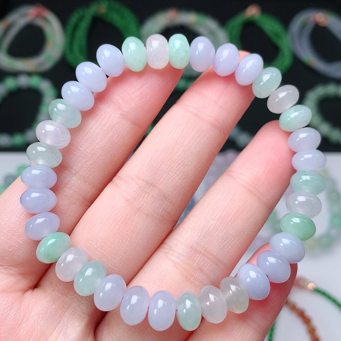 翡翠手链未镶嵌翡翠