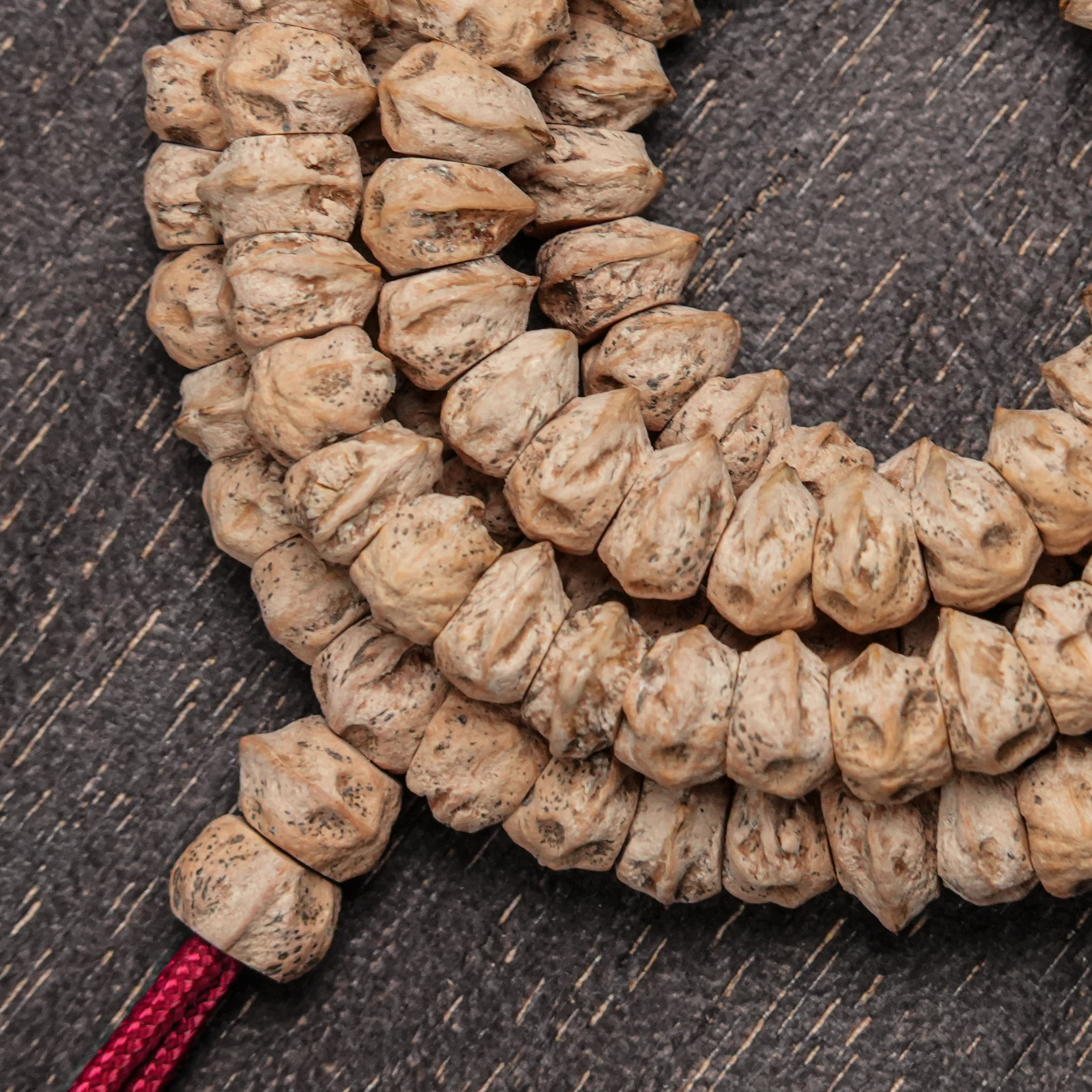 【藏切·鬼脸藏切】热振柏香籽文玩手串