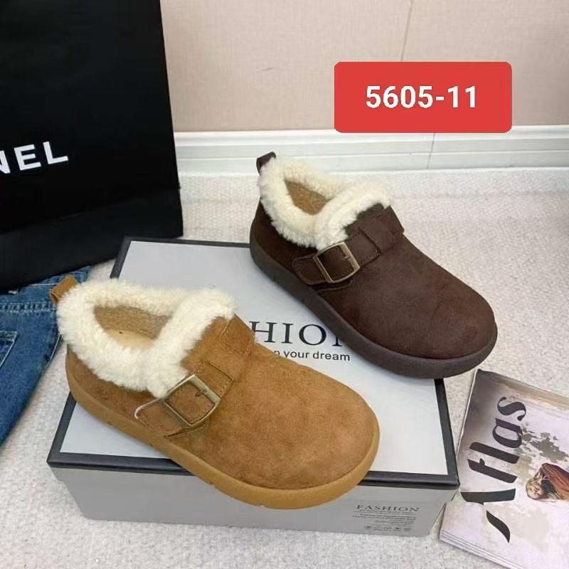 【靓衣园】羊羔毛小土豆厚底勃肯鞋（5605）