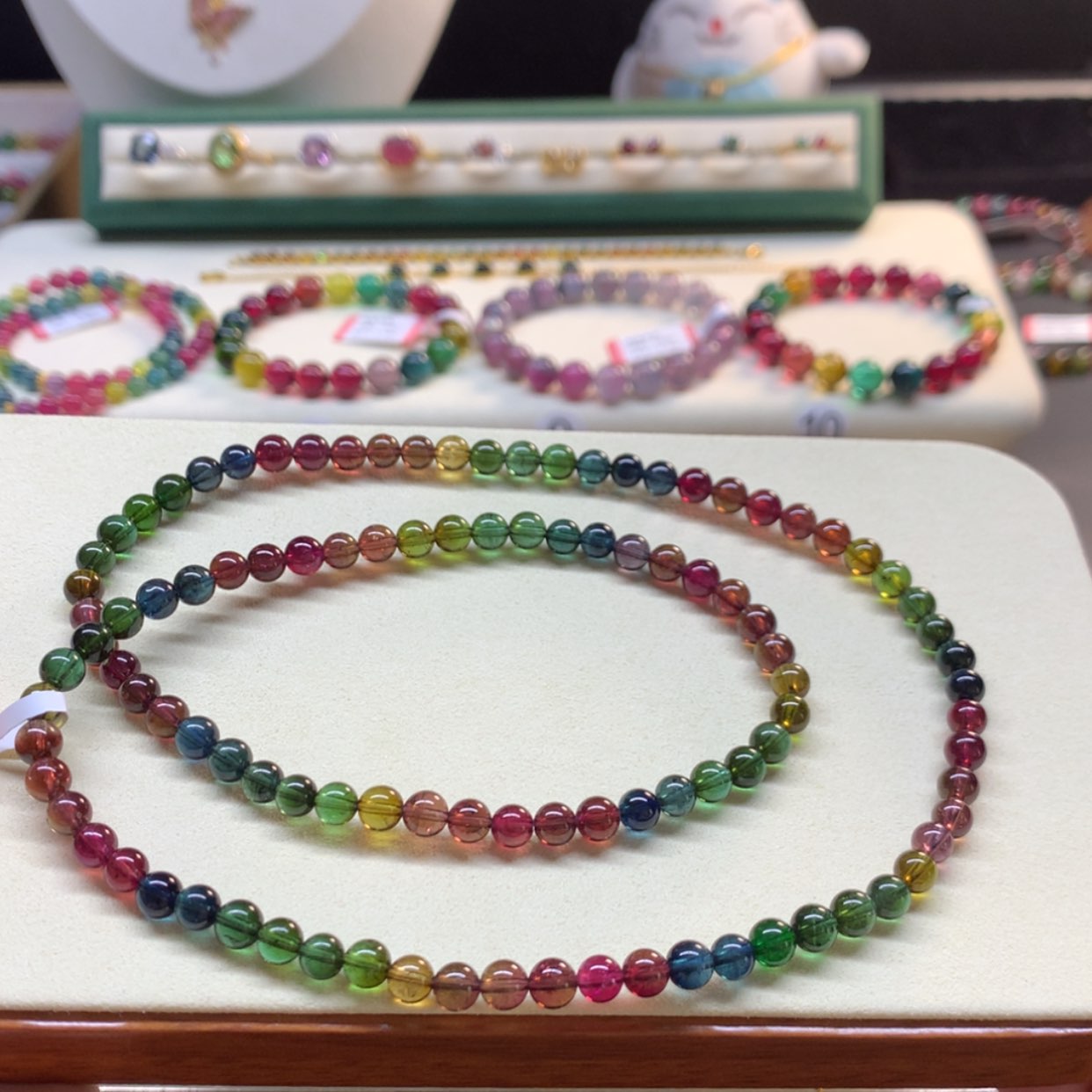 【闪购商品】碧玺手串未镶嵌老矿5.3mm