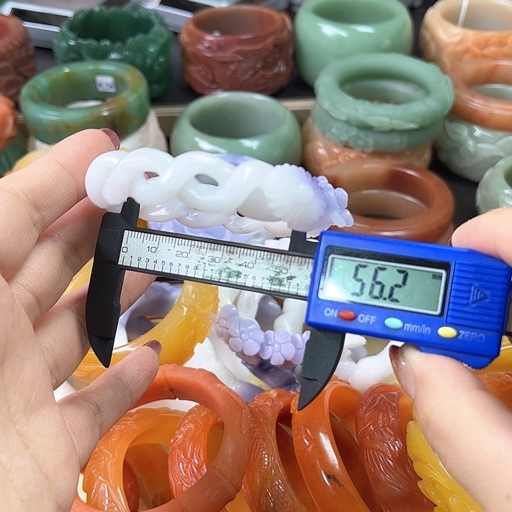 石英质玉手镯未镶嵌俊****茶