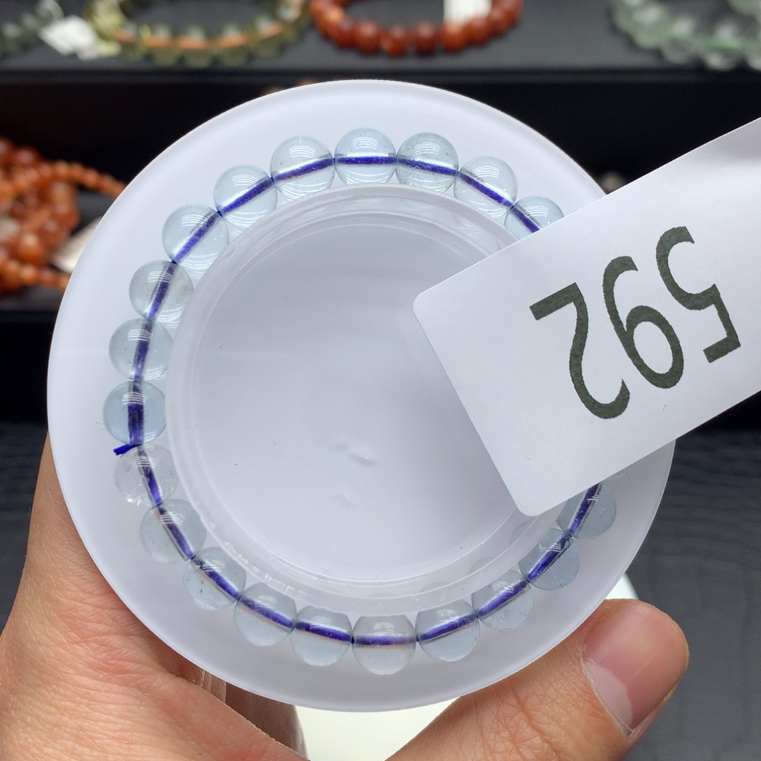 【闪购商品】海蓝宝石手链未镶嵌天然海蓝宝未镶嵌