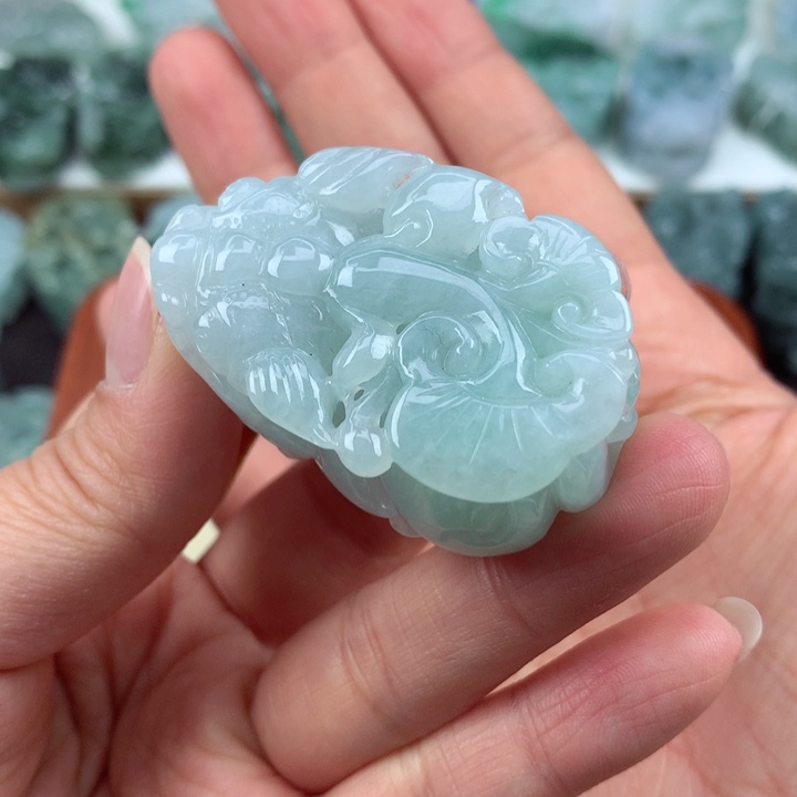 翡翠吊坠(不含链)未镶嵌