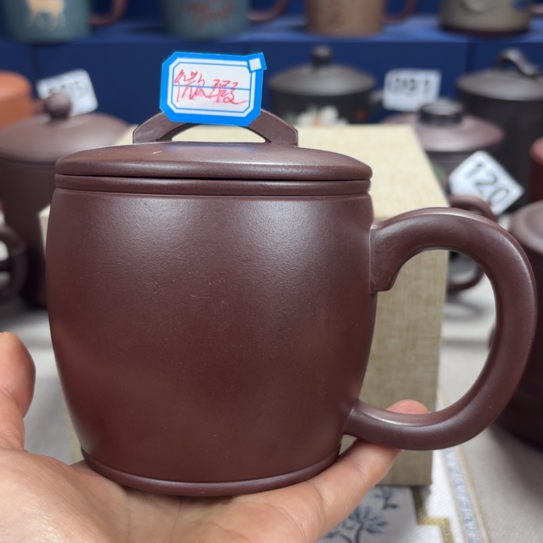 紫砂茶杯紫砂盖杯
