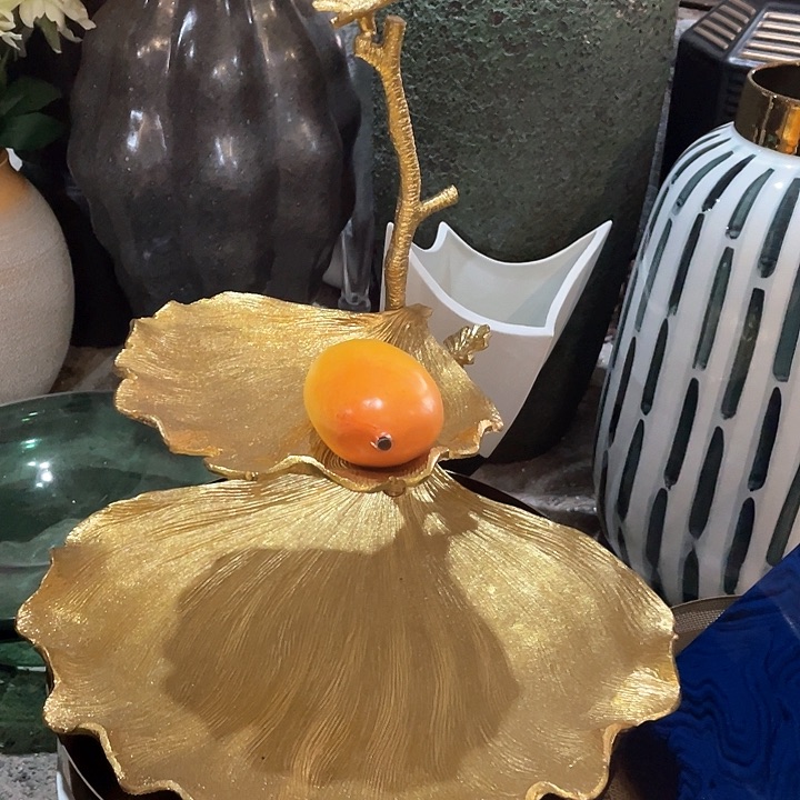 陶瓷花瓶，仿真绿植