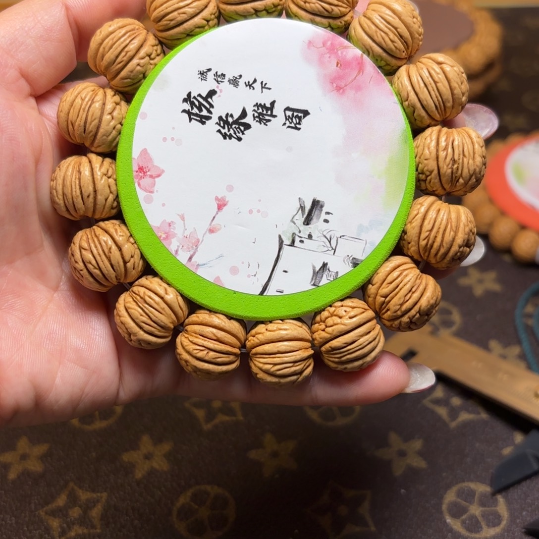 桃核手串1号链接。