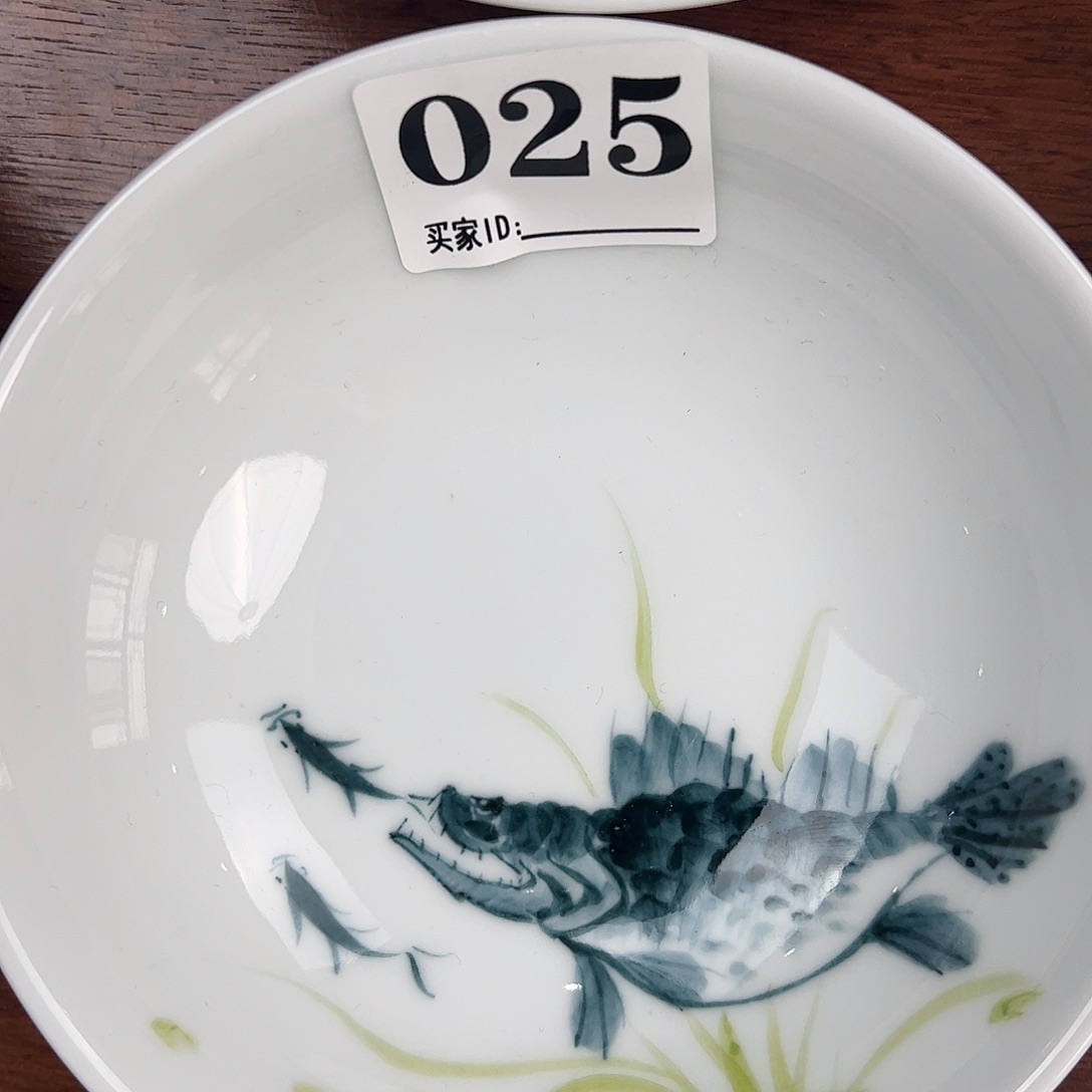 瓷片景德镇陶瓷手工手绘制作