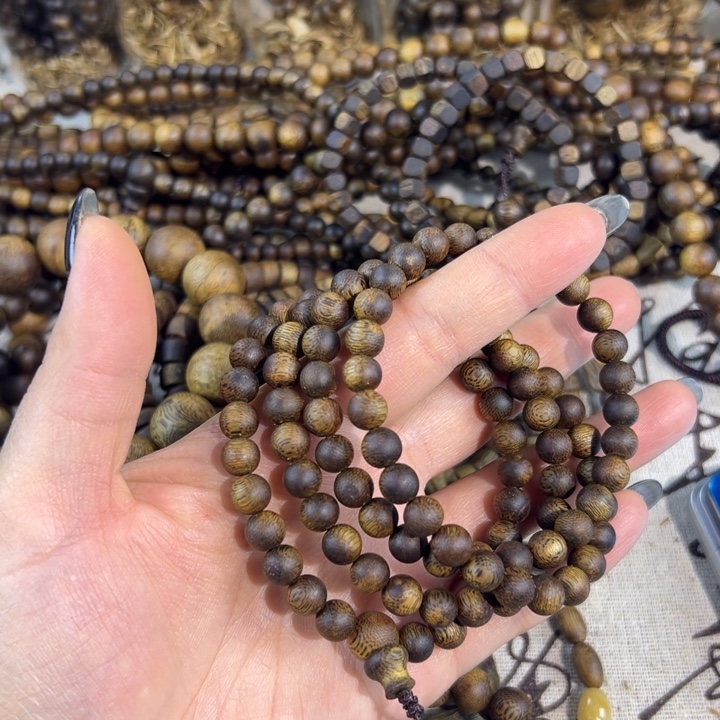 沉香沉香碎屑卡7多圈18克加