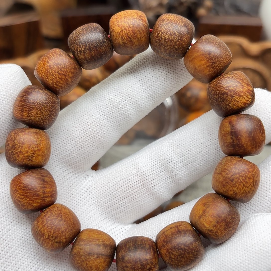 贡木印贡手链1314半面细磷