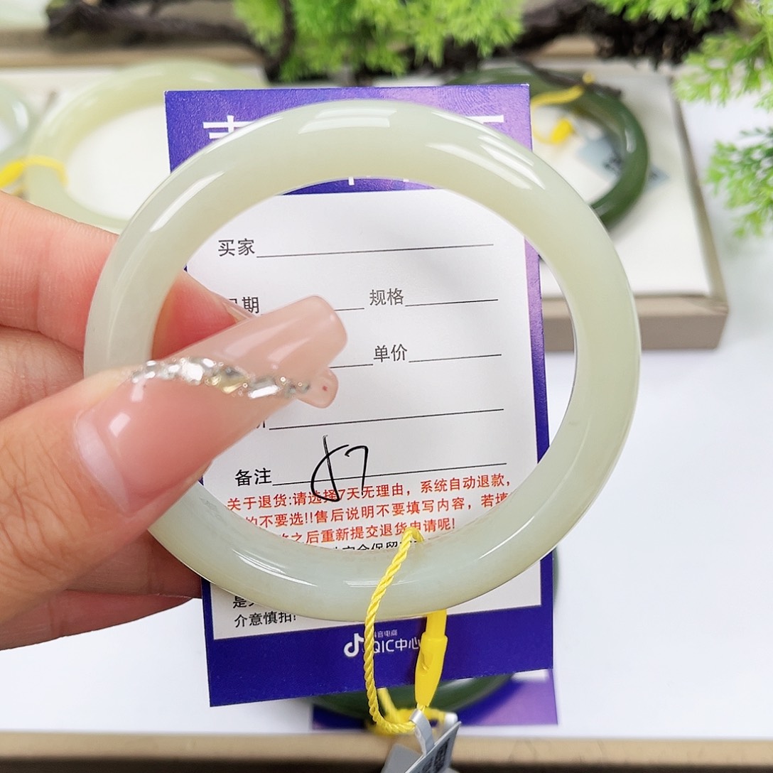 和田玉手镯未镶嵌❤️****