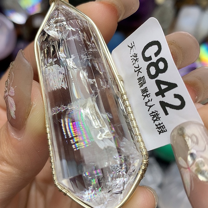 水晶吊坠未镶嵌水晶