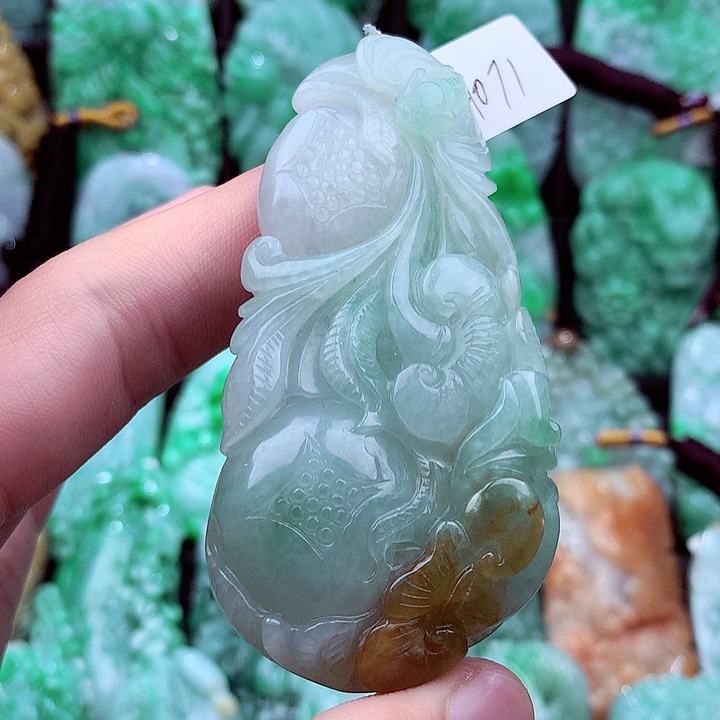 翡翠吊坠(不含链)未镶嵌