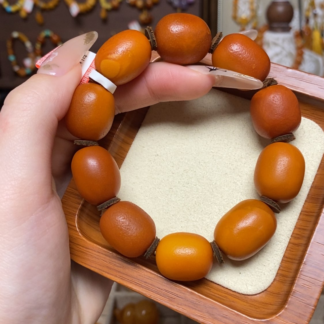 【闪购商品】手链蜜蜡未镶嵌手串