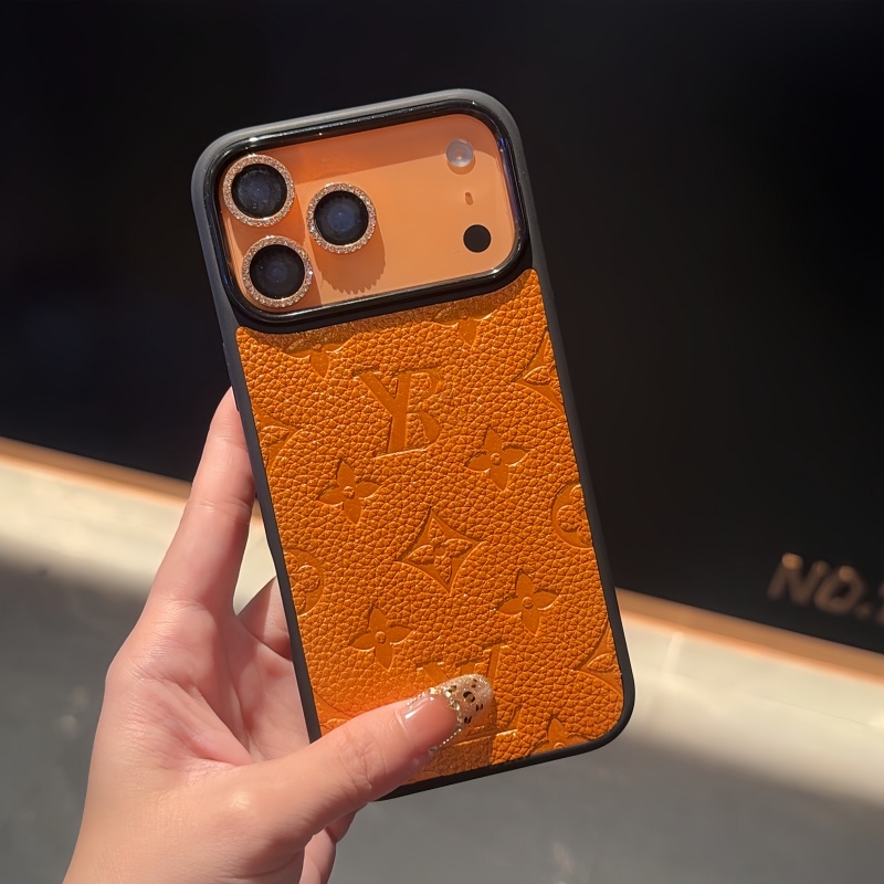 【高定系列】皮质老花适用于iPhone17promax/16/15手机壳