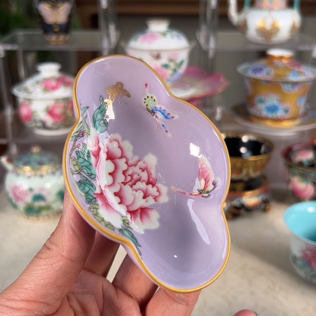 纯手工手绘 高端茶器
