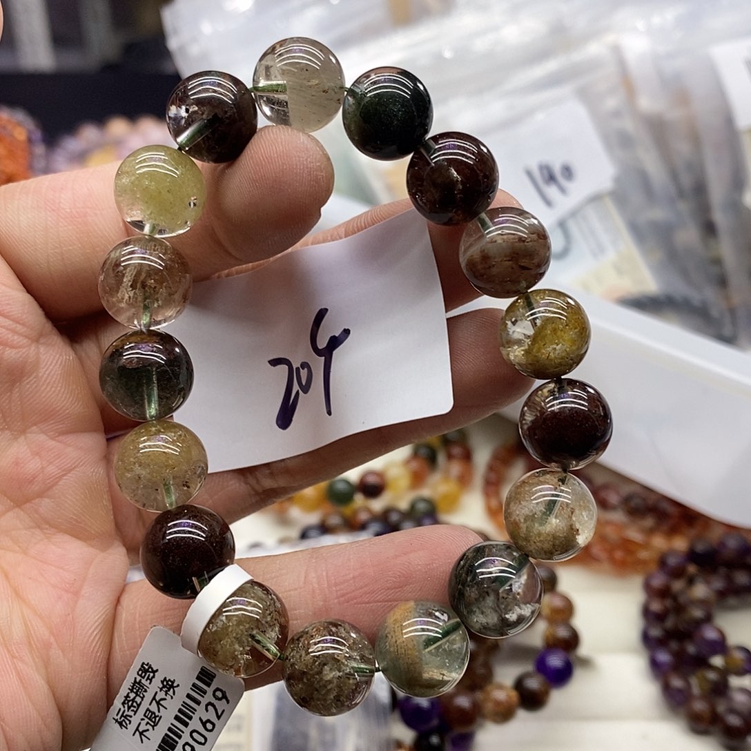 水晶手链未镶嵌天然