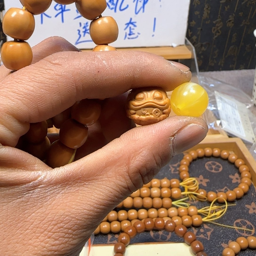 核桃手串/手链小黑点款65