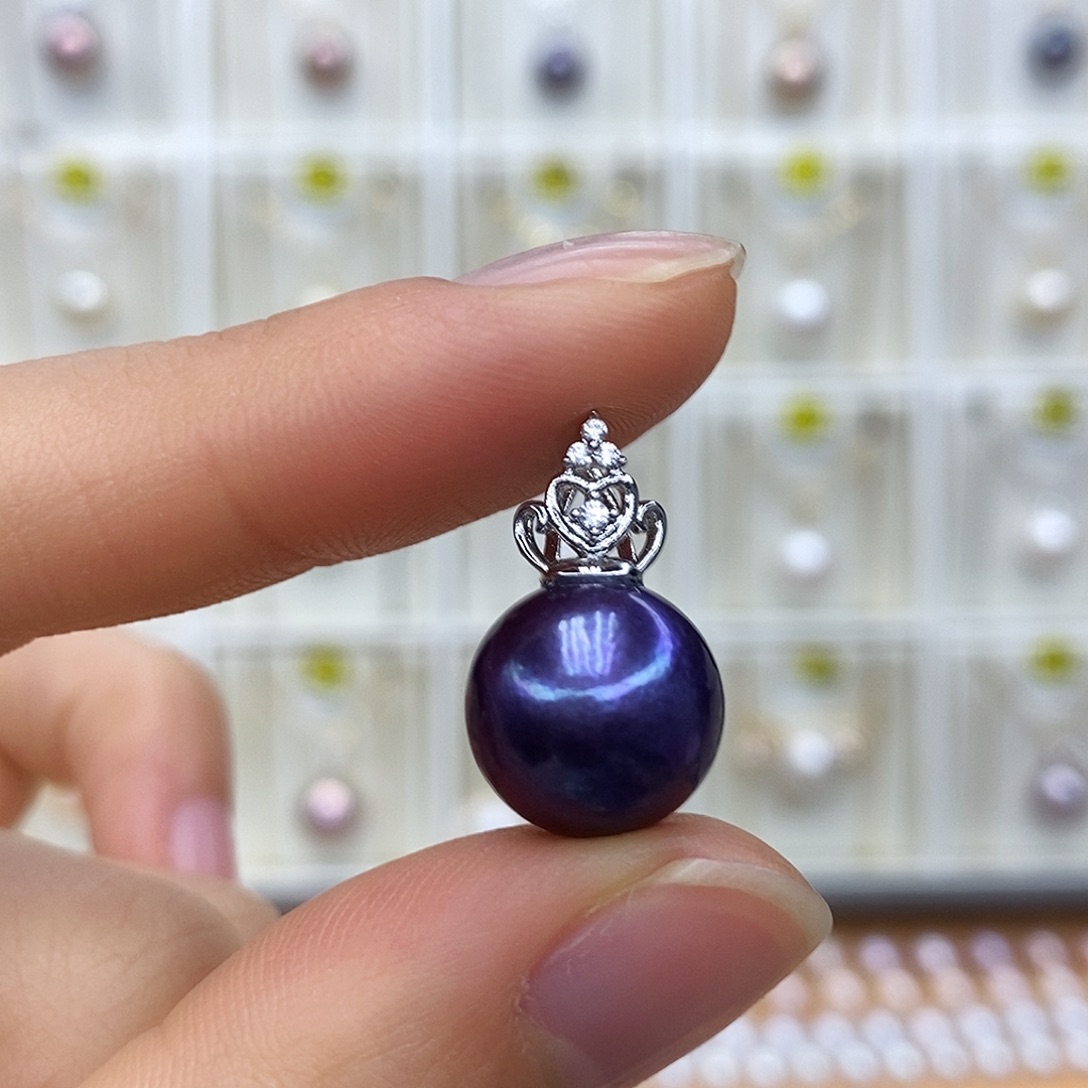 淡水珍珠未镶嵌吊坠(赠链)