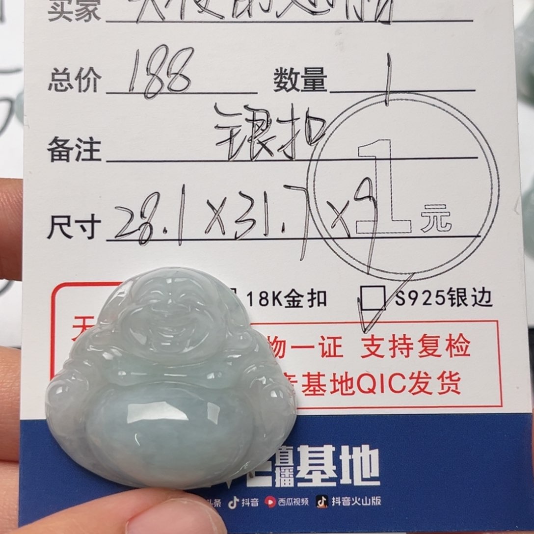 翡翠颈饰未镶嵌天***膀吊坠