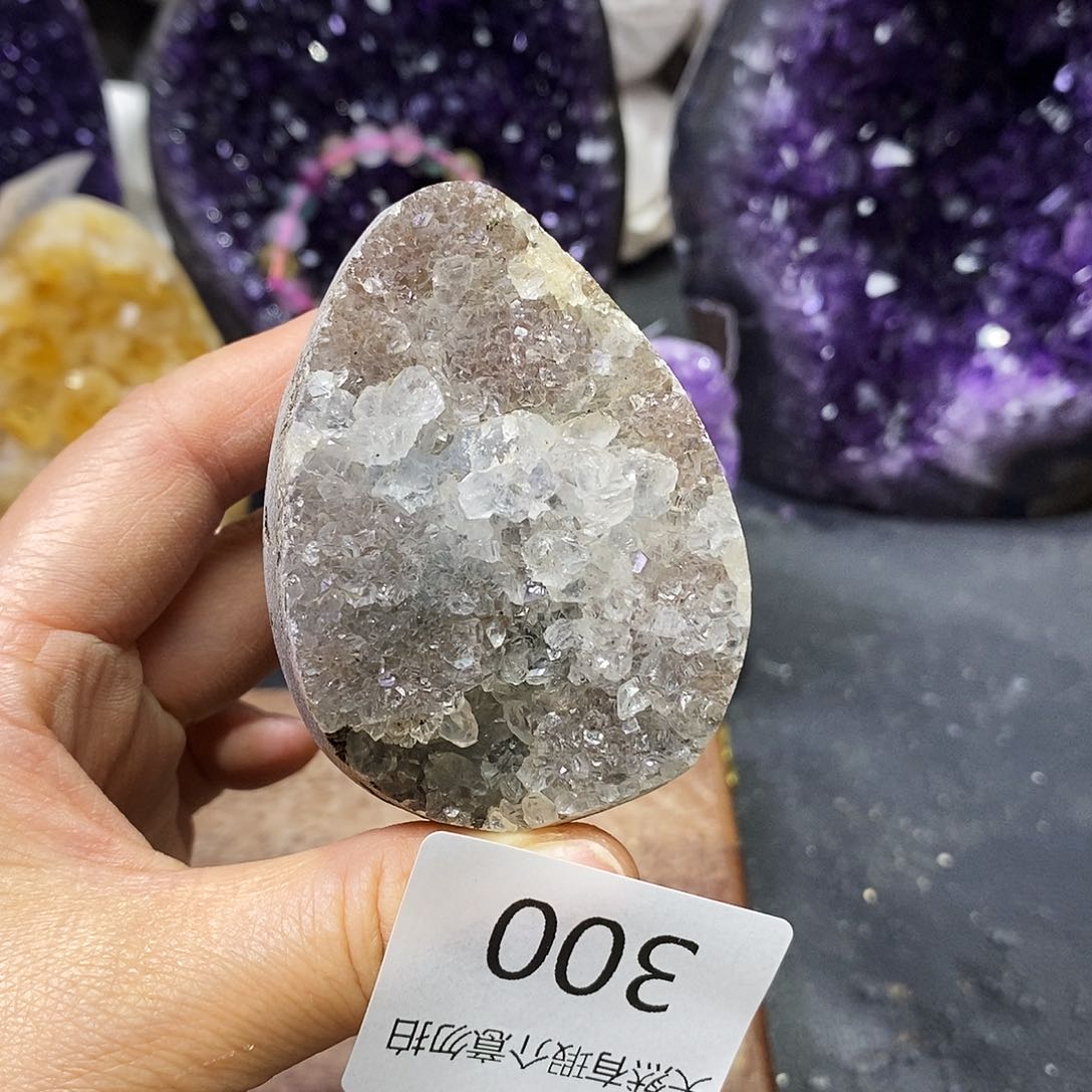 9K金镶嵌水晶大型摆件（非配饰）