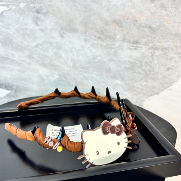 kt蝴蝶结倒刺发箍FG141