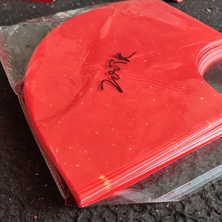 处理扇形万年红200张