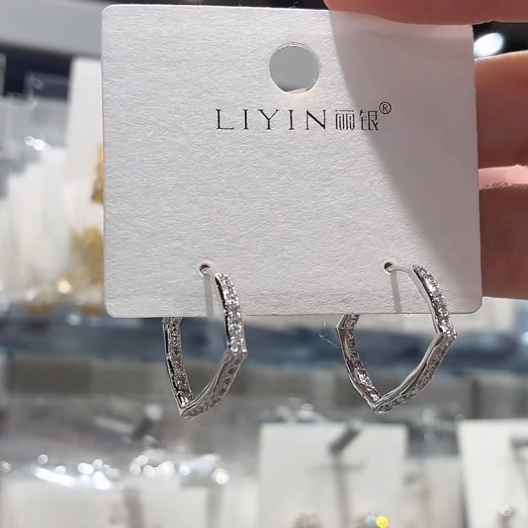 合金耳饰 耳饰直播链接A44     