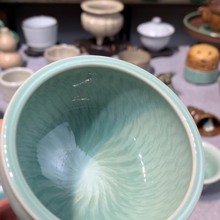 来***奶龙泉青瓷杯杯杯杯