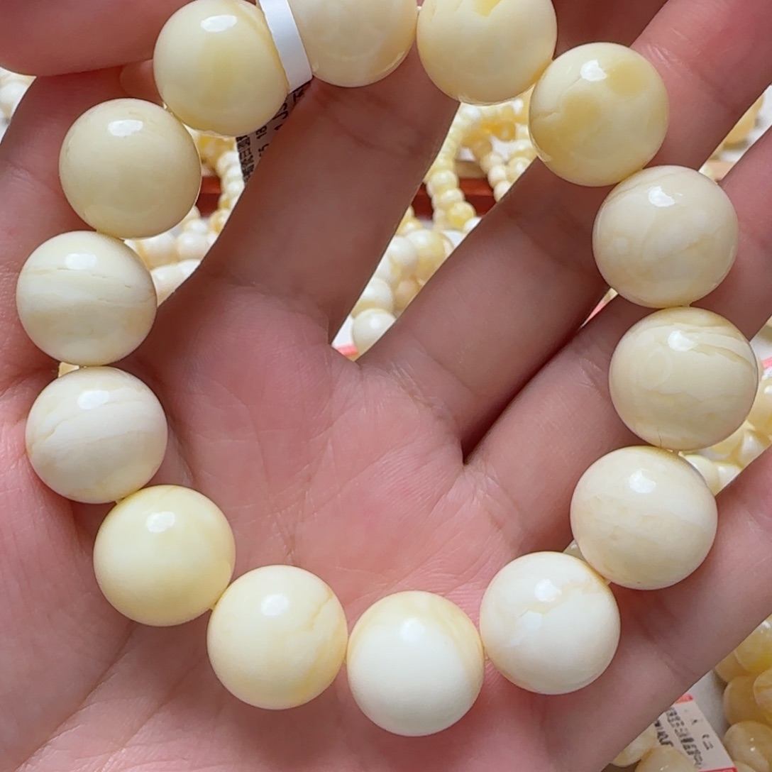 琥珀手链未镶嵌蜜蜡