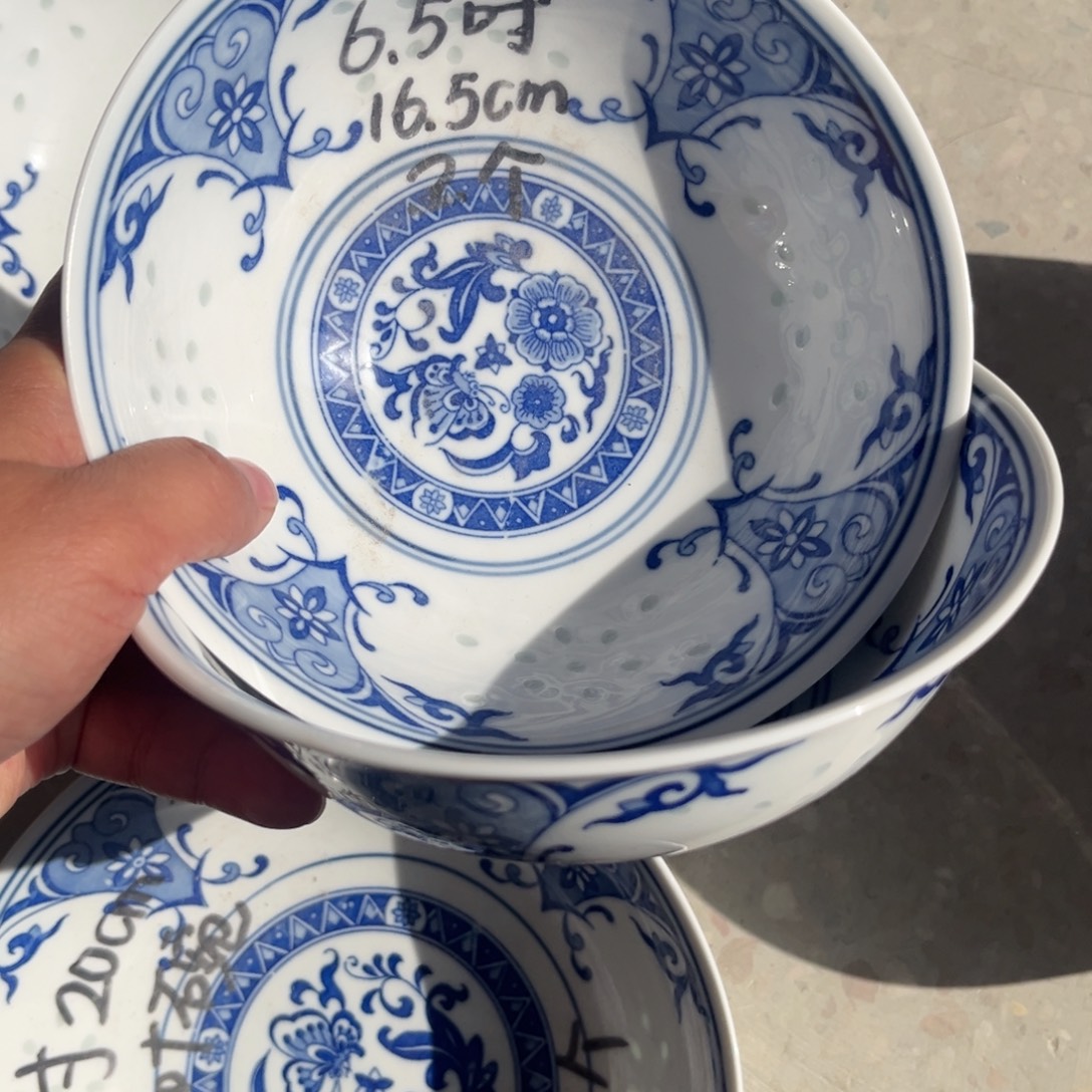 瓷片景德镇高温细白瓷餐具