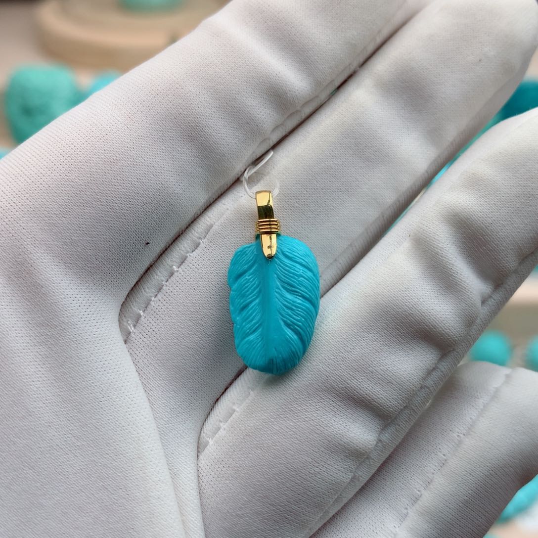 绿松石珠宝奇石未镶嵌